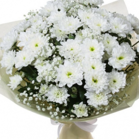  Antalya Florist White Daisy Bouquet