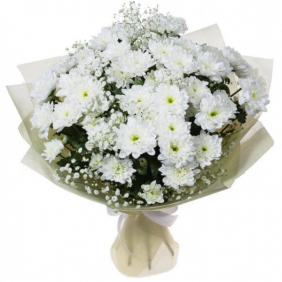  Antalya Florist White Daisy Bouquet